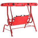 2 Person Kids Patio Swing Porch Bench With Canopy