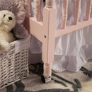 Jenny Lind 3-in-1 Convertible Crib - Blush Pink Finish