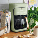14-Cup Programmable Coffee Maker with Touch-Activated Display - Sage