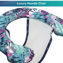 Luxury Noodle Chair Pool Float - Blue