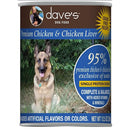 Dave's, 95% Premium Meats Chicken & Chicken Liver, 12.5 oz