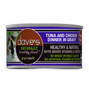 Dave's, Naturally Healthy Grain-Free Tuna & Chicken Dinner in Gravy, Canned Cat Food, 5.5 oz