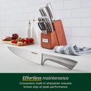 Stainless Steel Cutlery Block Set - 14 Pieces
