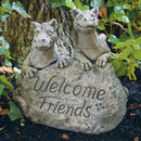 Dragon Statue, Welcome Friends Dragons, 14"