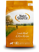 NutriSource Lamb Meal & Rice Formula, 30 LB