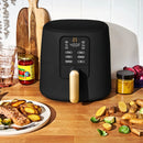 6 Qt Air Fryer - Black