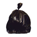 Heritage Low-Density Repro Can Liner, 56 Gal, 2 Mil, 43" X 47", Black, 100/Carton - HERX8647QK