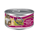 NutriSource Chicken, Turkey & Lamb Cat and Kitten Food, 5.5 oz.