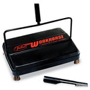 Franklin Workhorse Carpet Sweeper, 46", Black - FKL39357
