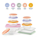 Glass Food Storage Containers - 18pc Mixed Set