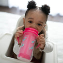 10 fl oz Insulated Straw Cup - Pink - 2pk