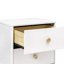 Lolly Nightstand With USB Port - White Natural