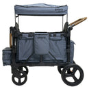 Luxury Comfort Stroller Wagon 2 Passenger - Steel Blue