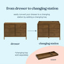 Birdie 6-Drawer Dresser - Walnut