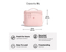 Insulated Lunch Bag - Zipper Closure, Polyester