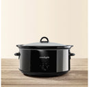 8-Quart Manual Slow Cooker - Black