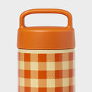 17oz Stainless Steel Vacuum Food Jar - Red/Cream Plaid