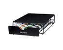 Coffee Pod Storage Drawer - Black Metal