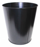 Tough Guy 7 gal Round Wastebasket, Metal, Brown - 11C816