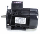 Leeson 2 HP Metric Motor,3-Phase,3455 Nameplate RPM,230/460 Voltage,Frame D90SD - 192210