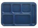 Cambro Tray, w/ Compartments, 10x14, Navy Blue - EAPS1014186