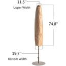 Market Patio Umbrella Cover for 7-11 Ft Umbrella