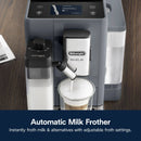 Automatic Coffee and Espresso Machine - Pebble Gray