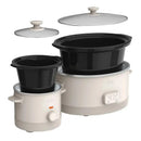 6.0 QT Programmable And 2.0 QT Slow Cooker, Oatmilk