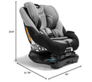 City Turn Rotating Convertible Car Seat- Onyx Black