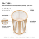 Stokke Sleepi Mini Mesh Liner - White