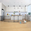 198" Baby Gate Extra Wide - Black