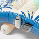 Chaise Lounge Water Floats and Inflatables - Blue/White