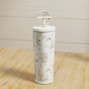 25oz Double-Wall Plastic Straw Tumbler with Topper