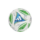 Mini Soccer Ball - White/Green/Glory Blue/Solar Blue