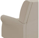 Eden Nursery Tufted Wingback Gliding Chair - Cream