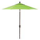 Push Button Tilt 7.5 ' Market Umbrella, Bronze Finish, Macaw Fabric