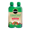 Miracle-Gro Liquafeed Tomato, Fruits, & Vegetables Plant Food, Twin Pack
