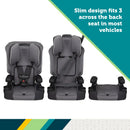 Comfort Ride 3-in-1 Toddler Booster Car Seat, Lilac Shade II