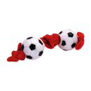 Lil Rascals, Li'l Pals Plush & Vinyl Soccer Ball Dog Toy, 3"