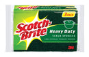 Scotch-Brite Heavy Duty Sponge For Pots and Pans 4.5 in. L 3 pk, Pack of 8