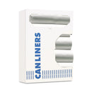 Boardwalk High-Density Can Liners, 10 Gal, 6 Microns, 24" X 24", Natural, 1,000/Carton - BWK242306