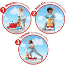 3-in-1 Baby Activity Push Walker to Toddler Scooter - Daniel Tiger