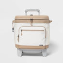 Soft Sided 26qt Roller Cooler - Tan