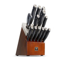 14pc Self-Sharpening Knife Block Set - High Carbon Stainless Steel