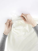 Fitted Sheet for Travel Crib Light - Organic White