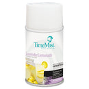 Timemist Premium Metered Air Freshener Refill, Lavender Lemonade, 5.3 Oz Aerosol, 12/Carton - TMS1042757