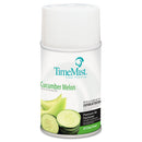 Timemist Premium Metered Air Freshener Refill, Cucumber Melon, 5.3 Oz Aerosol, 12/Carton - TMS1042677
