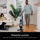 Upright Vacuum with DuoClean PowerFins - Blue