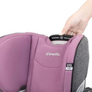 Gold Revolve 360 Extend All-in-One Rotating Convertible Car Seat with SensorSafe- Opal Pink