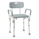 Bath Chair and Shower Chair with Back and Armrests